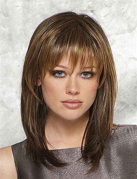 Modern Latest & Stylist Hair Style for Women of 2020 - Live Enhanced | Bangs with medium hair ...