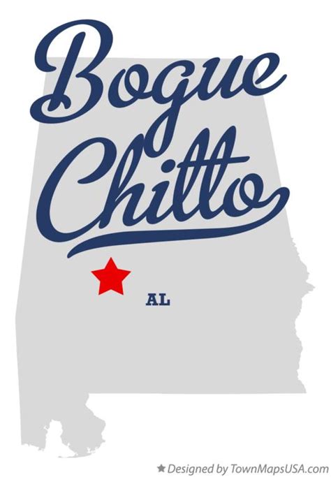 Map of Bogue Chitto, AL, Alabama