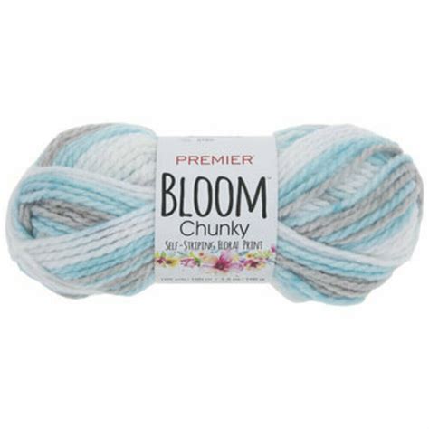 Premier bloom chunky self-striping floral print yarn new price | Etsy