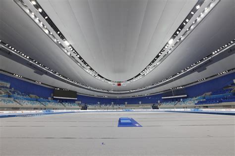 Gallery of The National Speed Skating Oval at the Beijing Olympic Park / Populous + BIAD - 9