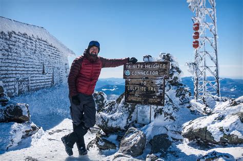 Hiking Mount Washington On a Clear Winter Day - HappyWhenHiking