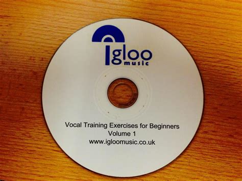 Vocal Training Exercises for Beginners Vol 1 - Igloo Music : Igloo Music