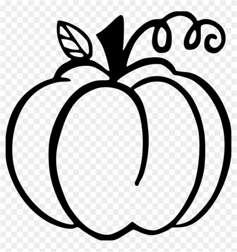 Download High Quality pumpkin clipart black and white silhouette ...