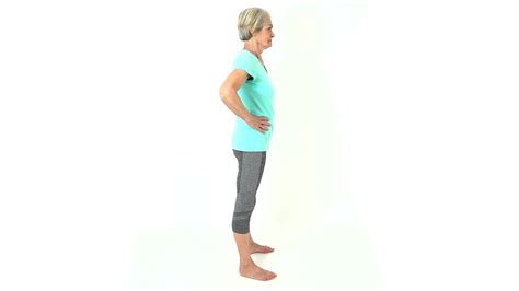 Standing Lumbar Extension - YouTube