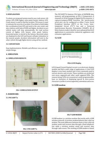 IRJET- Accident Detection and Vehicle Safety using Zigbee | PDF