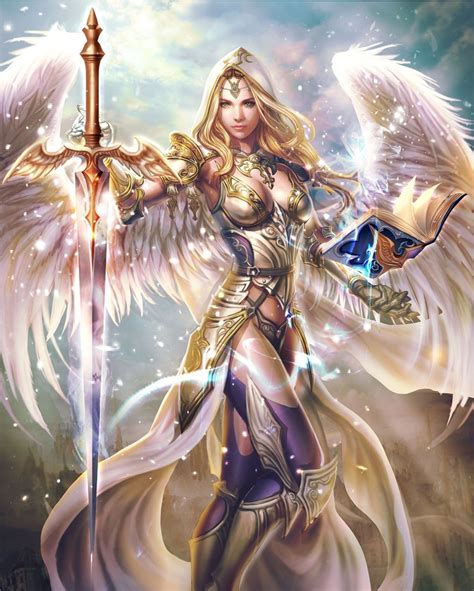 Les portes ouvertes de dieu - Les arts débauchés | Angel fantasy, Fantasy women, Angel warrior