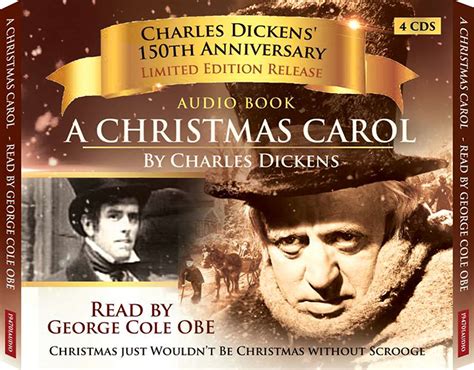 A CHRISTMAS CAROL AUDIO BOOK 4 CD Set Narrated by George Cole OBE ...