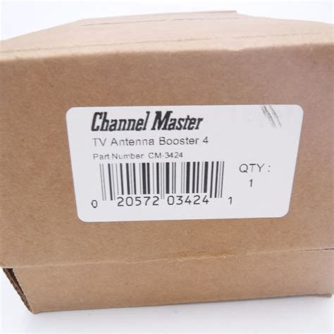 Channel Master 4 Output TV Antenna Distribution Amplifier CM-3424 20572034241 | eBay