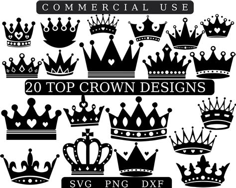 Crown Bundle Svg, Queen Crown Svg, King Crown Svg, Queen Crown Drip Svg ...