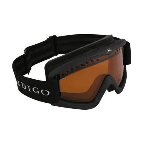 Indigo Snow Goggles Polarized Black