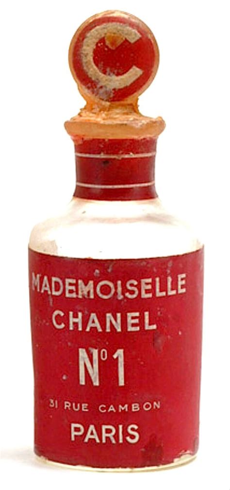 Mademoiselle Chanel “No.1” perfume bottle. Released in 1941 ...