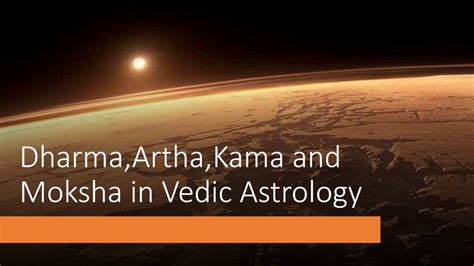 Dharma,Artha,Kama and Moksha | Purushartha in Vedic Astrology - YouTube