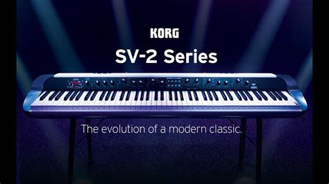 Korg SV-2: The evolution of a modern classic - YouTube