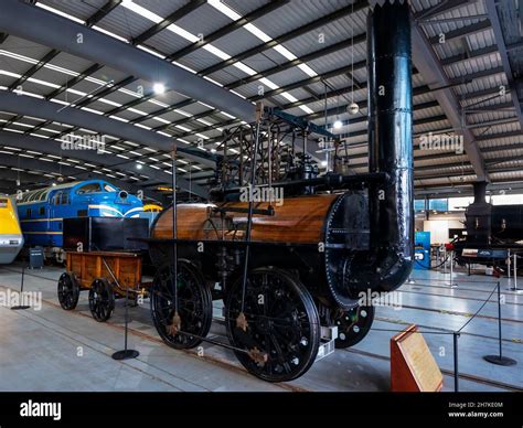 Locomotion No.1 a very early steam engine built 1825 for the Stockton ...