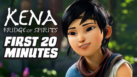 Kena: Bridge of Spirits First 20 Minutes 4K Gameplay - YouTube