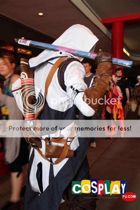 5 Sets of Connor Kenway Cosplay Costume, Wig, Props and Accessories ...