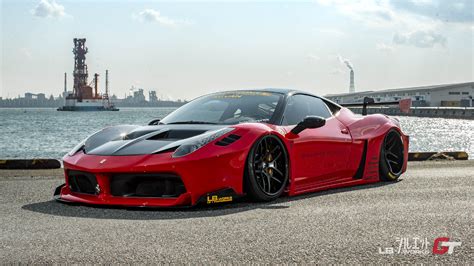 LB★Silhouette Works Ferrari 458 GT Full Body Kit (2010-2015) | Liberty Walk