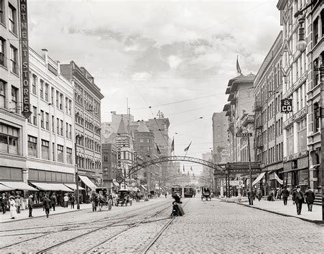 Old Columbus Ohio Photo, High Street, Early 1900s, Old Columbus Print, Historical Photographs ...