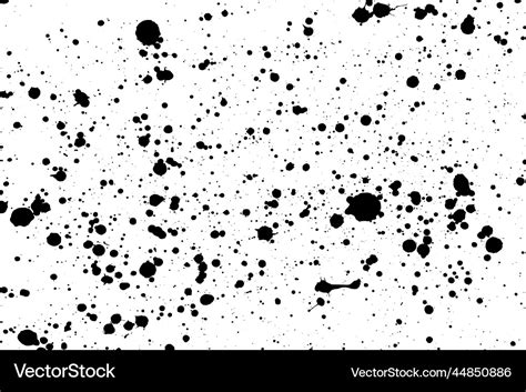 Black paint splatter Royalty Free Vector Image