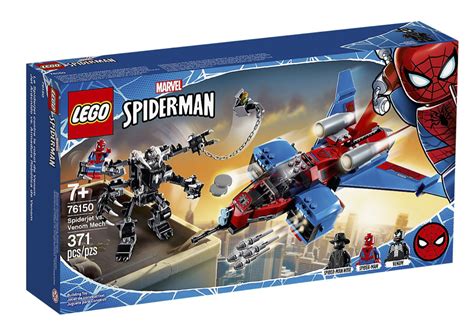 LEGO® Marvel Spider-Man™ Spiderjet vs. Venom Mech - Fun Stuff Toys