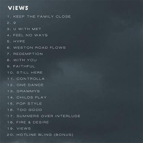 Drake New Album Tracklist - diseasehome