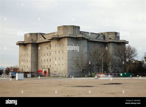 Germany Hamburg World War II bunker located at Heiligengeistfeld Stock ...