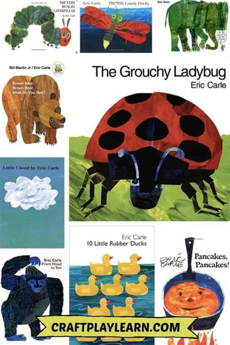 The Best List Of Eric Carle Books For Kids · The Inspiration Edit