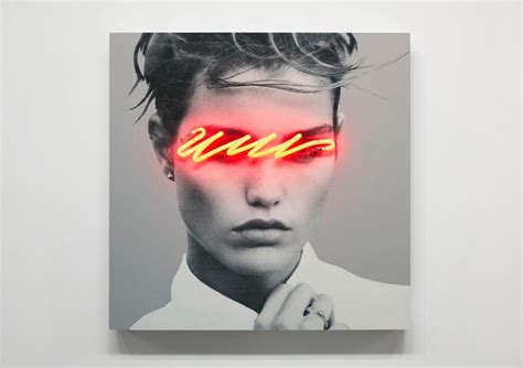 Blindness Light: Neon Lights Portraits By Javier Martin – AesthesiaMag