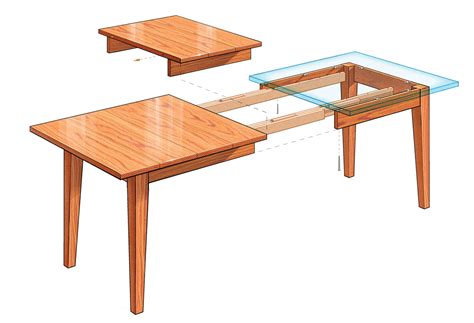 Extension Dining Table - FineWoodworking