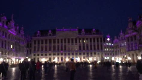 Night at Grand-Place, Brussels-Belgium - YouTube