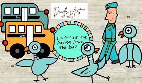 Dont Let The Pigeon Drive The Bus Coloring Page