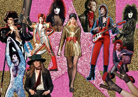 Holiday Inspiration: 70's Glam Rock | Glam rock style, Rock and roll ...