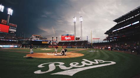 Download Cincinnati Reds Ball Park Wallpaper | Wallpapers.com