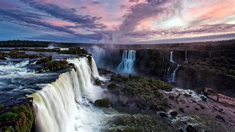 Iguazu Falls Sunset