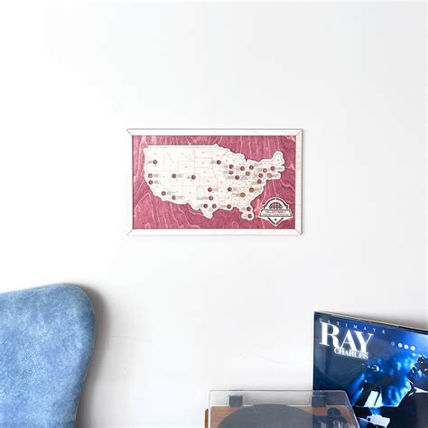 NBA Basketball Stadium Travel Map NBA Bucket List Basketball - Etsy