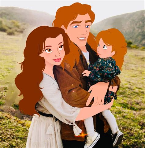 Belle x Adam (Baby) | Belle disney, Belle beauty and the beast, Belle ...