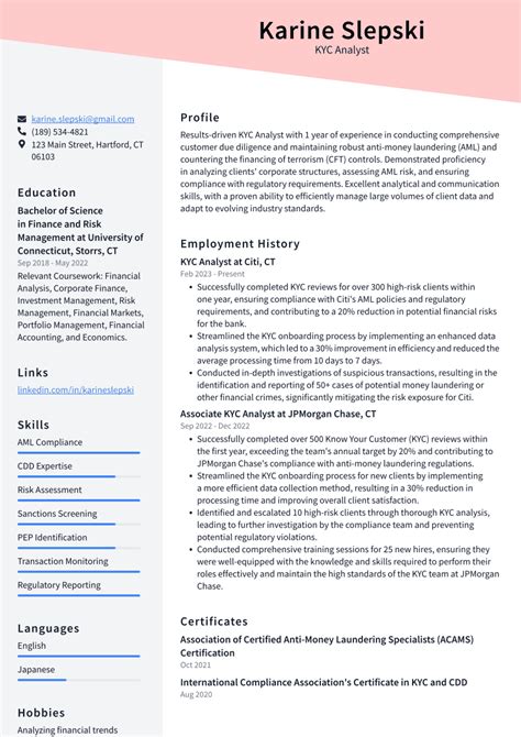 12 KYC Analyst Skills: Definition and Examples | ResumeCat