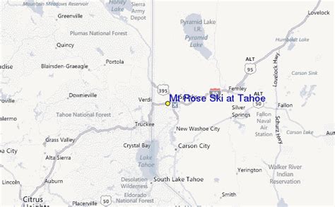 Mt Rose Ski at Tahoe Ski Resort Guide, Location Map & Mt Rose Ski at Tahoe ski holiday accommodation