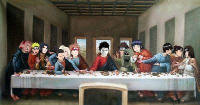 The last supper Naruto style | Anime/Manga | Pinterest | Funny, Style and Naruto