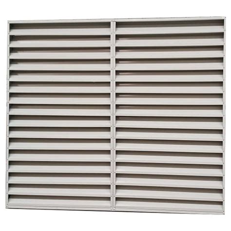 Steel Stationary Louver Sheet Metal Louvers, For Roofing Sheets at Rs 245/sq ft in Coimbatore