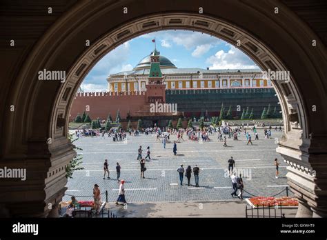 Lenin Mausoleum in Red Square Stock Photo - Alamy