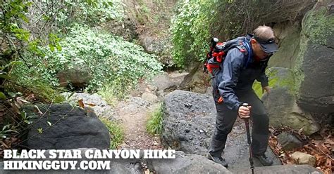 Hike Black Star Canyon Trail - HikingGuy.com