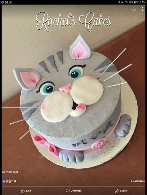 - Cake Decorating Cupcake Ideen | Birthday cake for cat, Cat cake ...