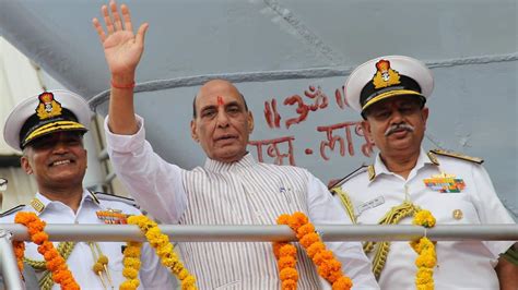 India report: Indian Defence Minister inaugurates two indigenously ...