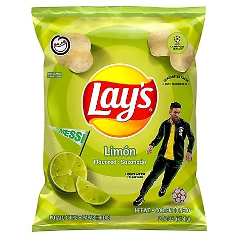 Lays Limon Potato Chips - 2.625 Oz - Online Groceries | Vons