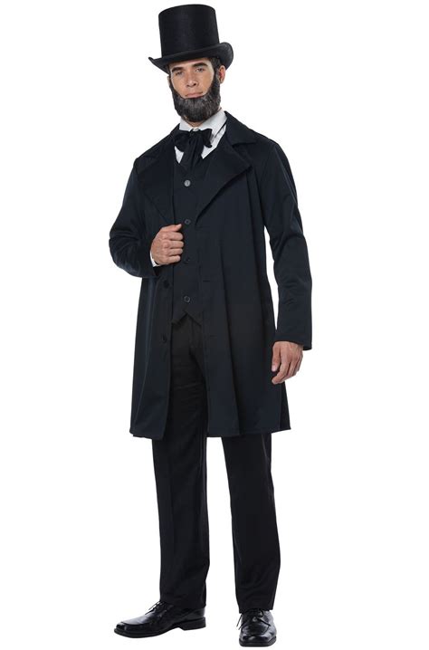 Adult Abraham Lincoln Costume | Abraham lincoln costume, Abe lincoln ...