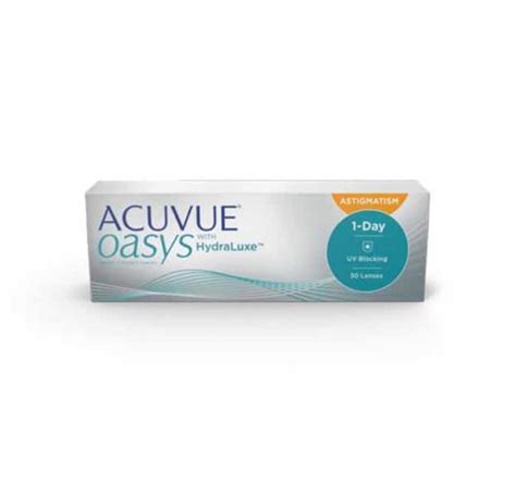 ACUVUE® OASYS® For Astigmatism | 30 Pack Daily Contacts With Hydraluxe