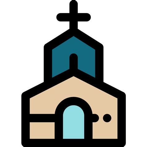 Church Vector SVG Icon - SVG Repo