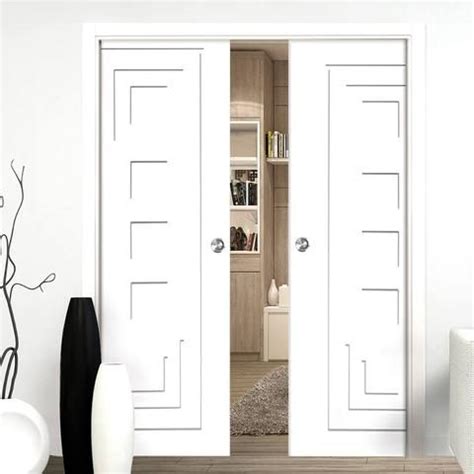 White primed pocket doors – Artofit