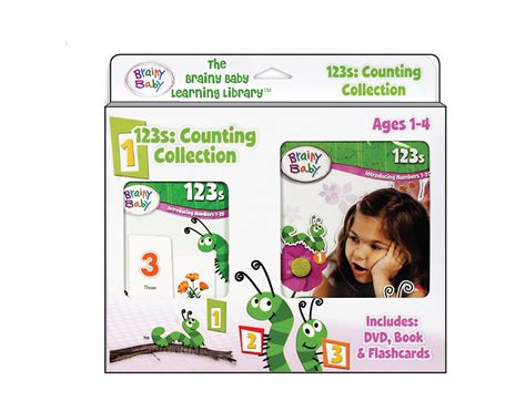 Brainy Baby 123s Introducing Numbers 1 to 20 | DVD, Book and Flashcards Collection – The Brainy ...